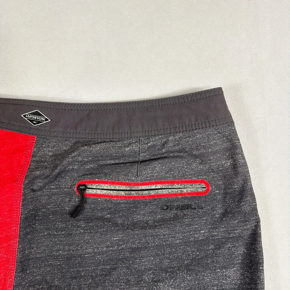 O'Neill Boardshorts‎ Hyperfreak Stretch Colorblock Swim Trunks Men Size 36
